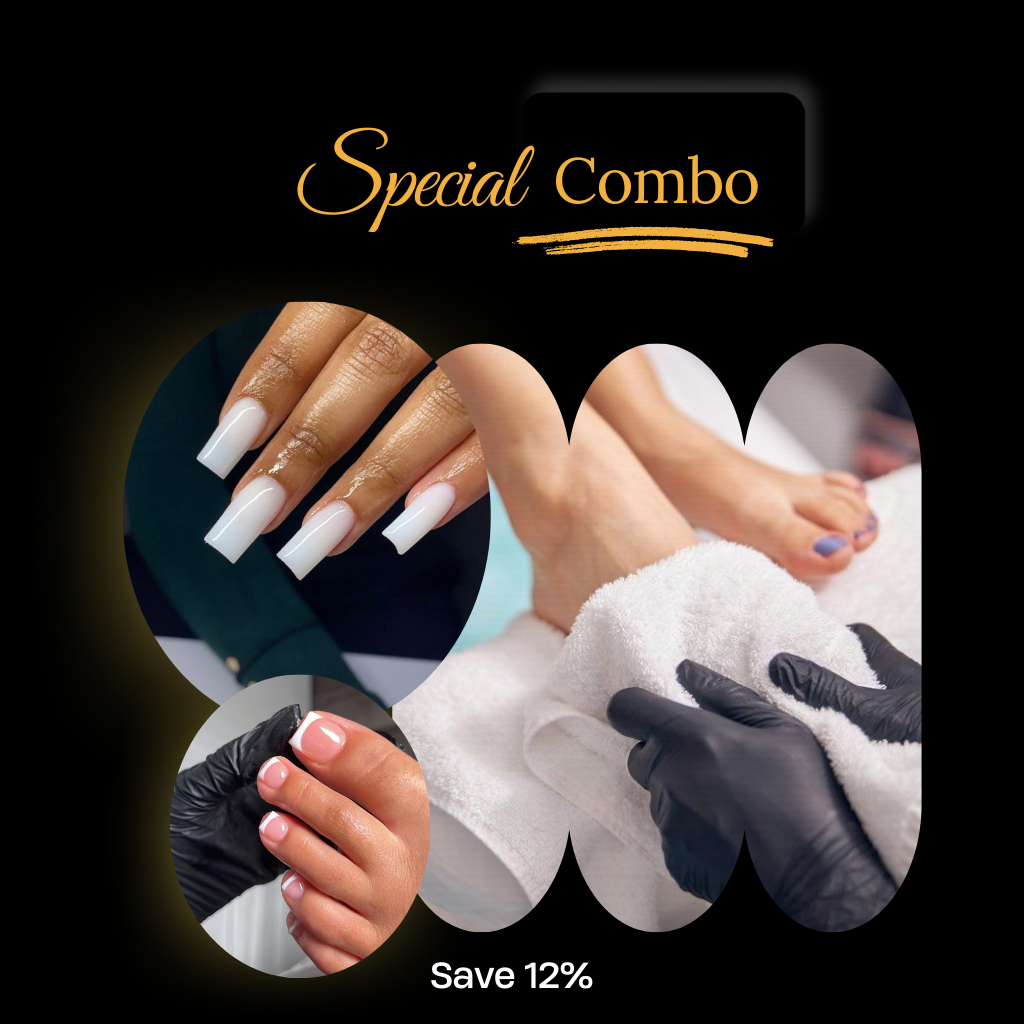 Infills + Spa Pedicure + Gelish Toes