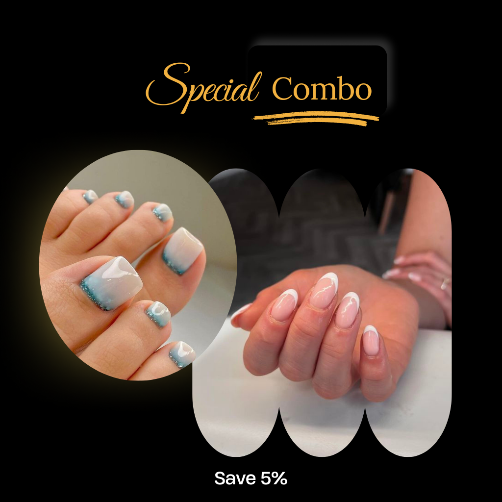 Infills Gels + Gelish Toes